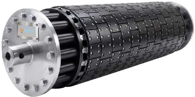 Zigzag expandable transformer coil mandrel