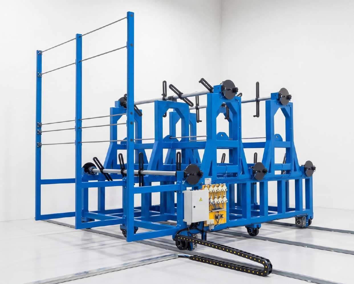 Multi-reel transformer wire decoiler system