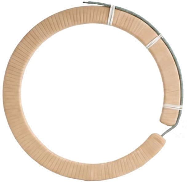 Completed transformer shield ring insulation winding