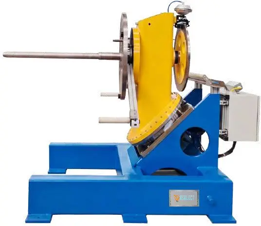 ISOLECT vertical transformer wire decoiler