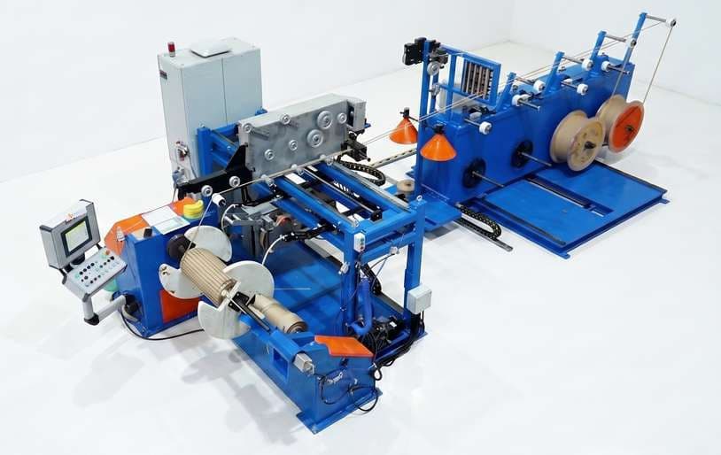 ISOLECT flat and round wire winding production line